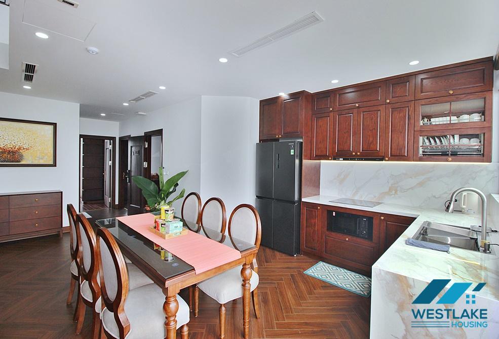 Amazing lake view duplex apartment for rent on Nhat Chieu Street, Tay Ho, Ha Noi