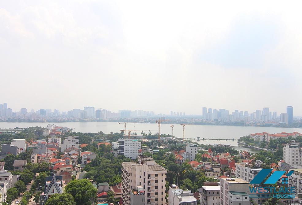 Căn hộ mới view hồ cho thuê tại D'Le Roi Soleil, Phường Quảng An, Quận Tây Hồ