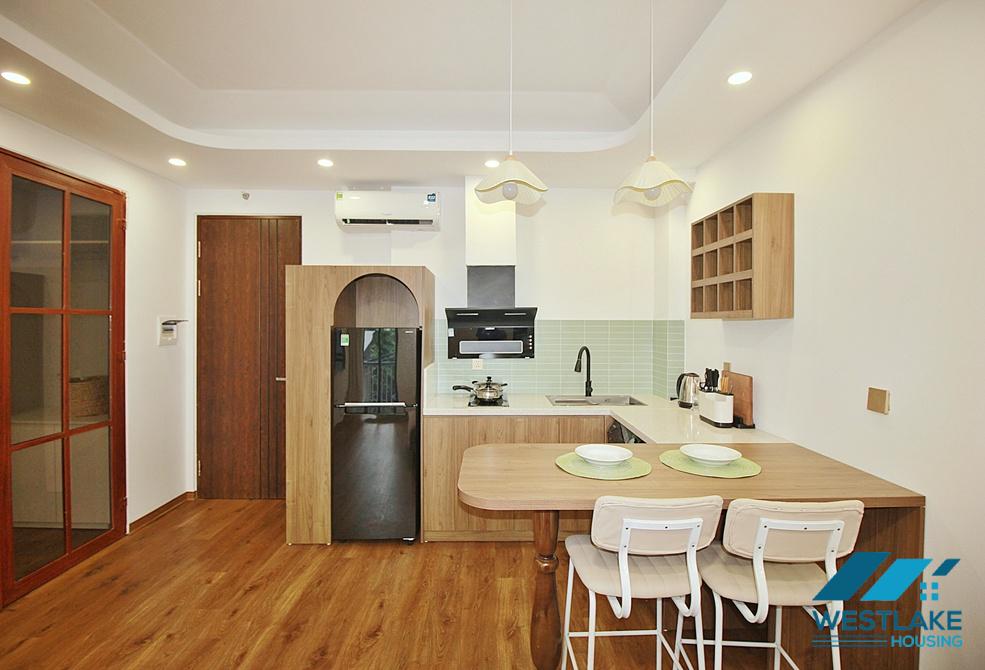 Brand new one bedroom apartment for rent on Vu Mien street, Tay Ho, Ha Noi