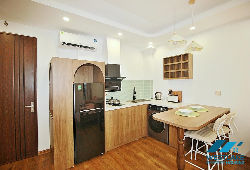 Brand new one bedroom apartment for rent on Vu Mien street, Tay Ho, Ha Noi