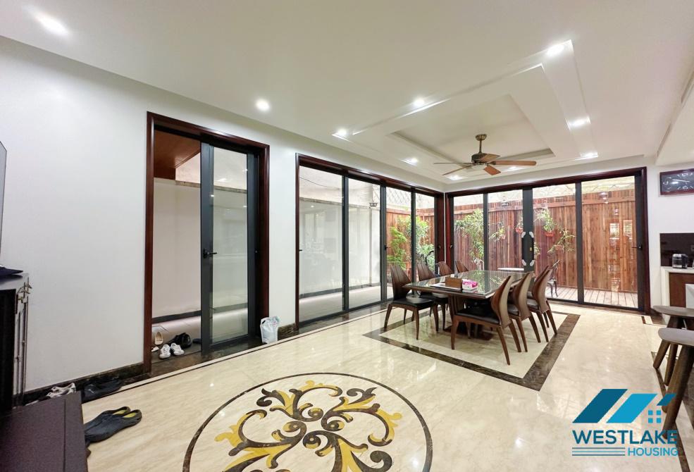Fully furnished 05-bedroom house for rent in G Block, Ciputra, Tay Ho, Hanoi