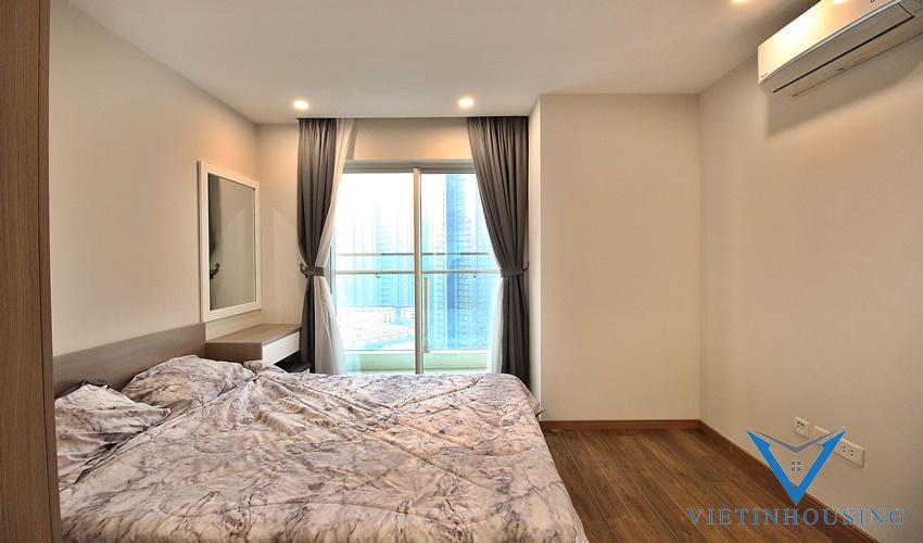 Căn hộ 2 ngủ đầy đủ nội thất tầng cao cho thuê tòa L3  Ciputra hà nội