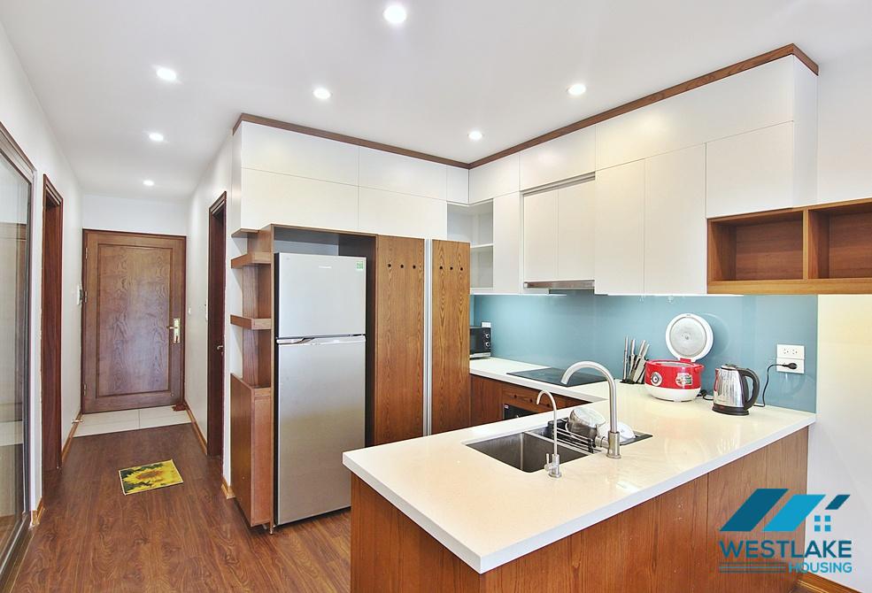Nice 03 bedrooms apartment with fully furnished for rent on Trinh Cong Son street, Tay Ho district, Ha Noi