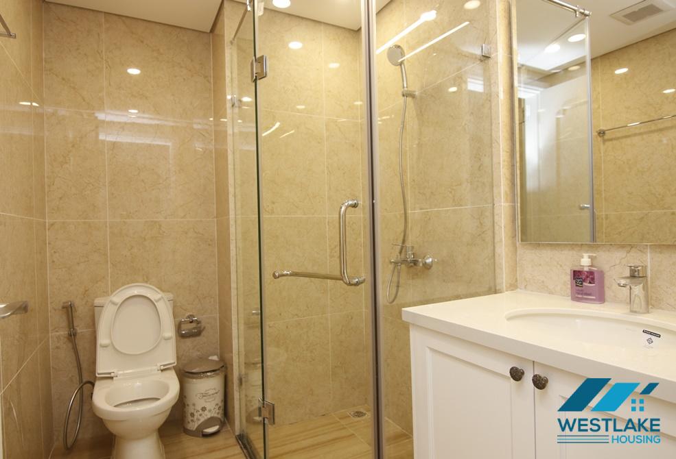 A brand new 2 bedroom apartment for rent in De leroi soleil Xuan Dieu, Tay Ho, Ha Noi