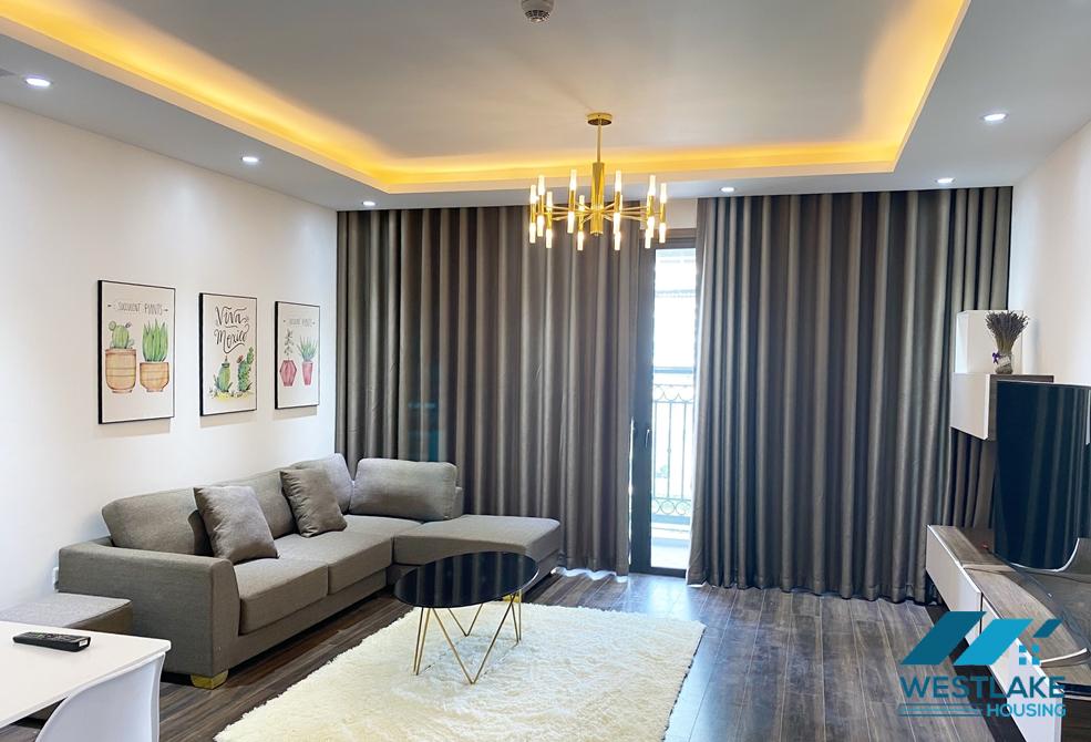 Morden and bright 2 bedrooms apartment for rent in No.59 Xuan Dieu st, Tay Ho