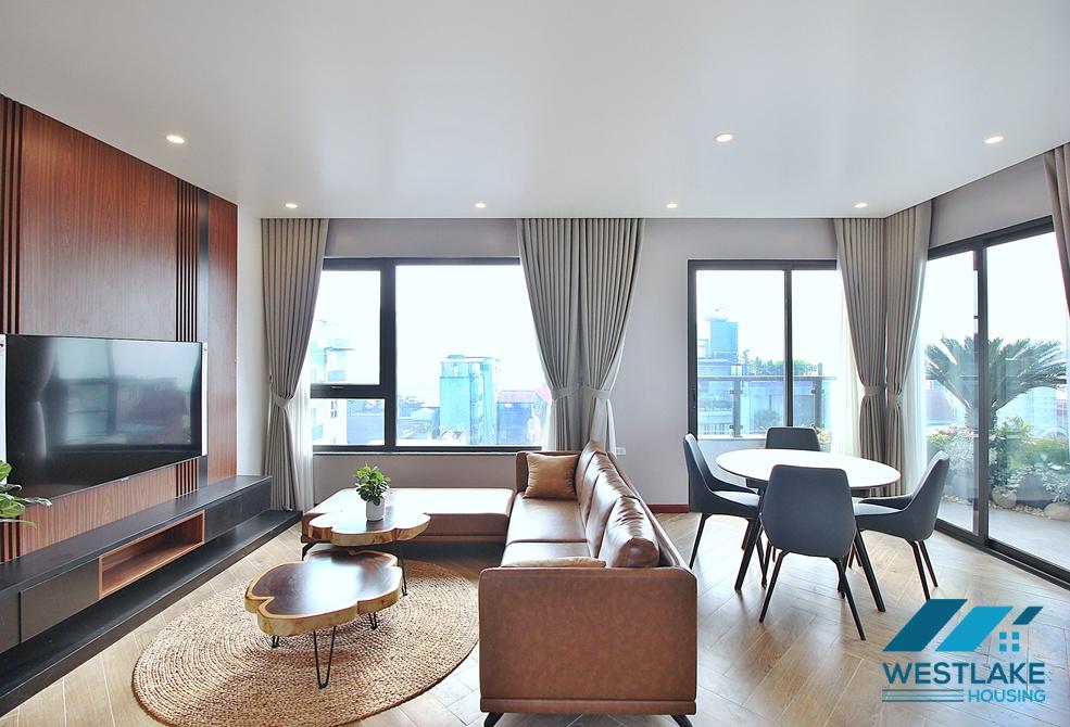 A modern one bedroom for rent on Xuan Dieu street, Tay Ho, Ha Noi