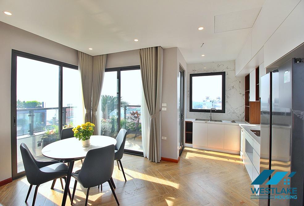 A modern one bedroom for rent on Xuan Dieu street, Tay Ho, Ha Noi