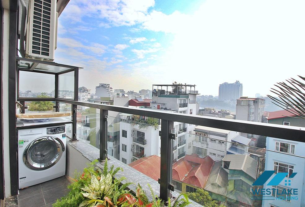 A modern one bedroom for rent on Xuan Dieu street, Tay Ho, Ha Noi