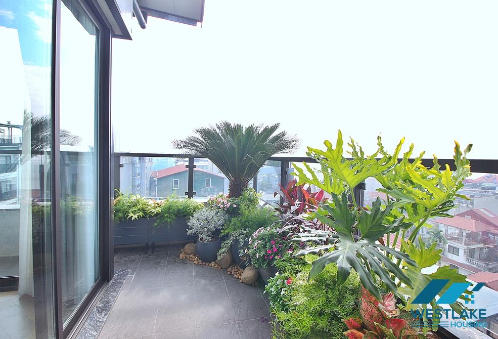 A modern one bedroom for rent on Xuan Dieu street, Tay Ho, Ha Noi