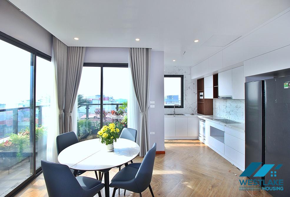 A modern one bedroom for rent on Xuan Dieu street, Tay Ho, Ha Noi