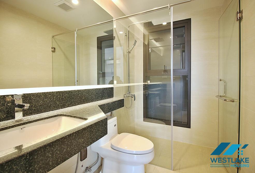 A bright one bedroom apartment for rent in Xuan Dieu area, Tay Ho, Ha Noi