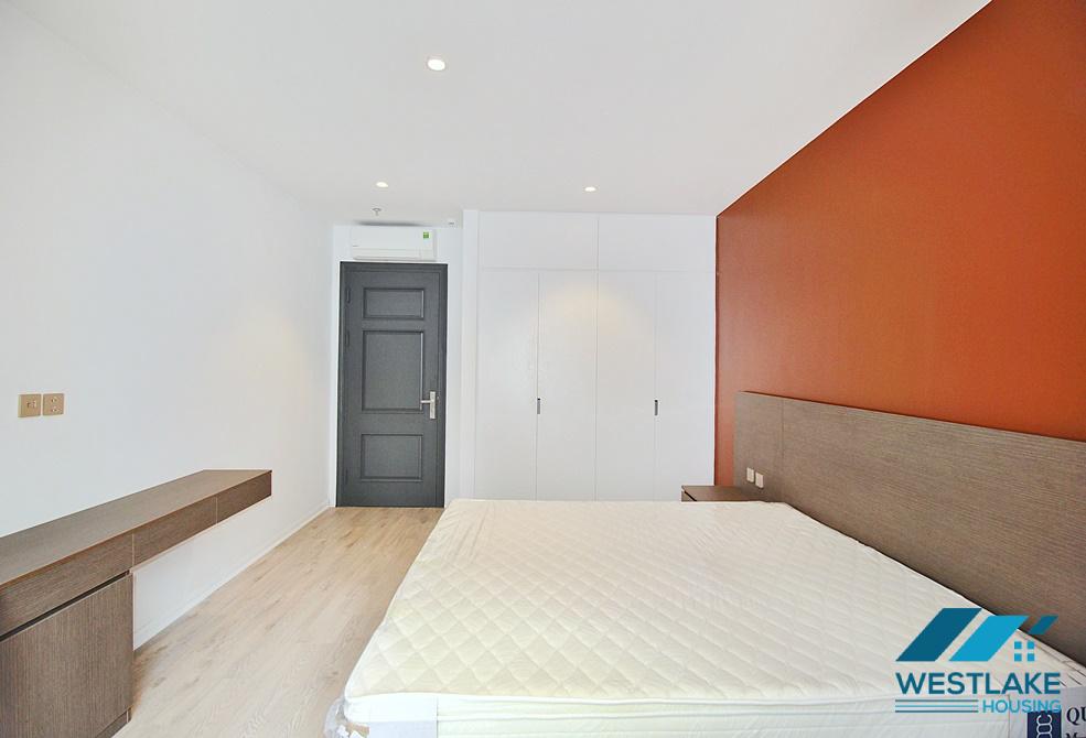A morden and high floor 3 bedrooms apartment for rent in To Ngoc Van st, Tay Ho
