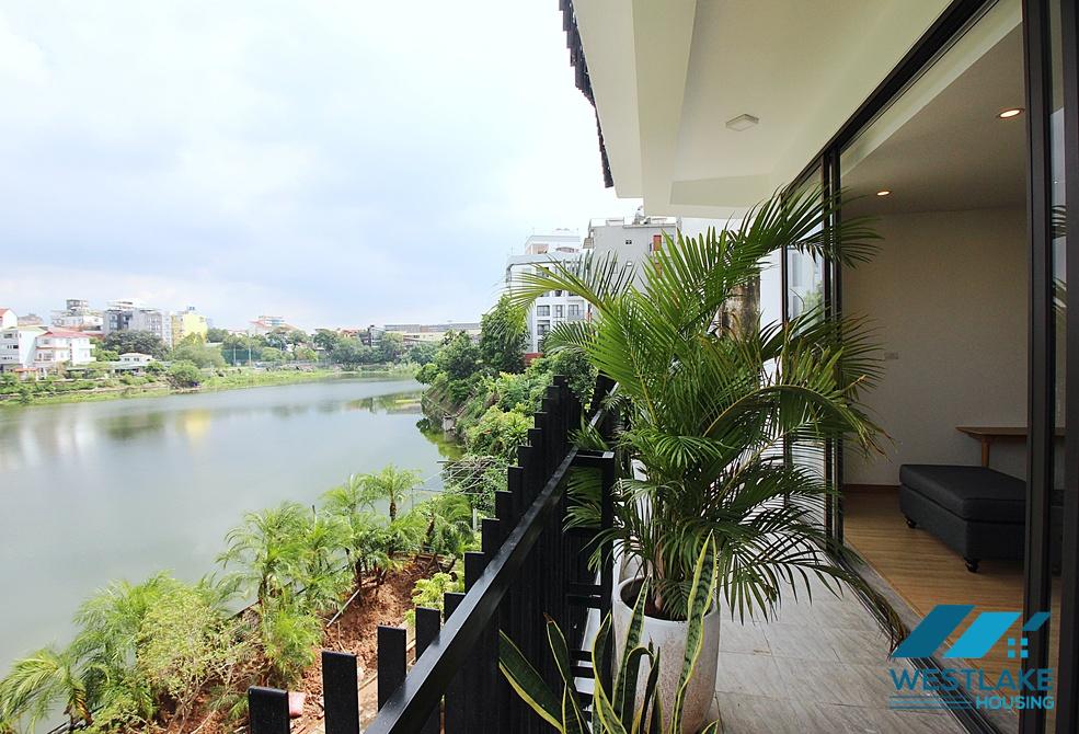 Spacious 03 bedrooms apartment with lake-view for rent in Tay Ho, Ha Noi