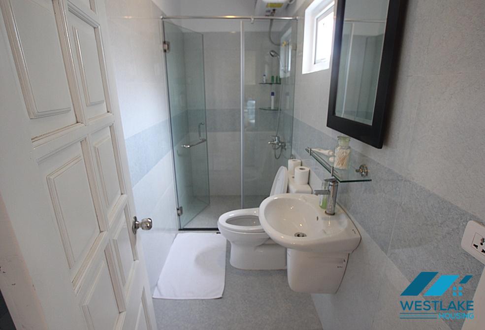 A nice and big 1 bedroom apartment for rent in Tay Ho, Ha Noi
