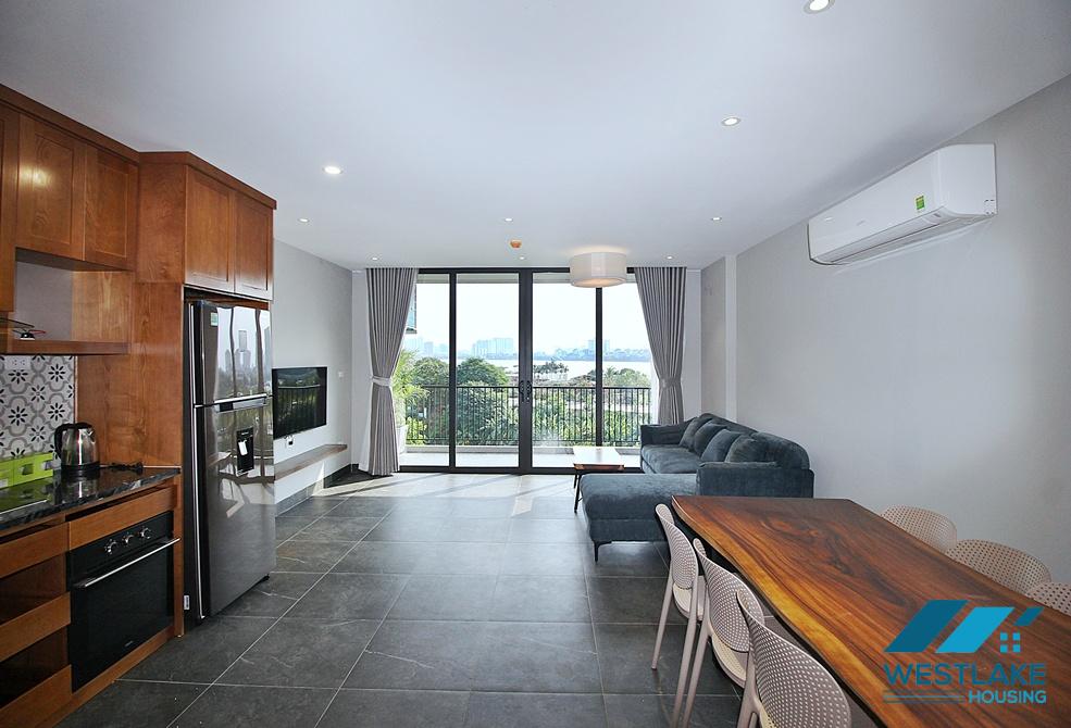 A bright 02 bedrooms apartment with lake view in Tay Ho, Ha Noi for lease