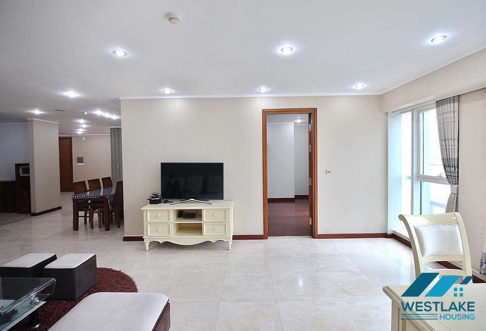 An affordable and spacious 3 bedroom apartment for rent in Ciputra, Tay Ho