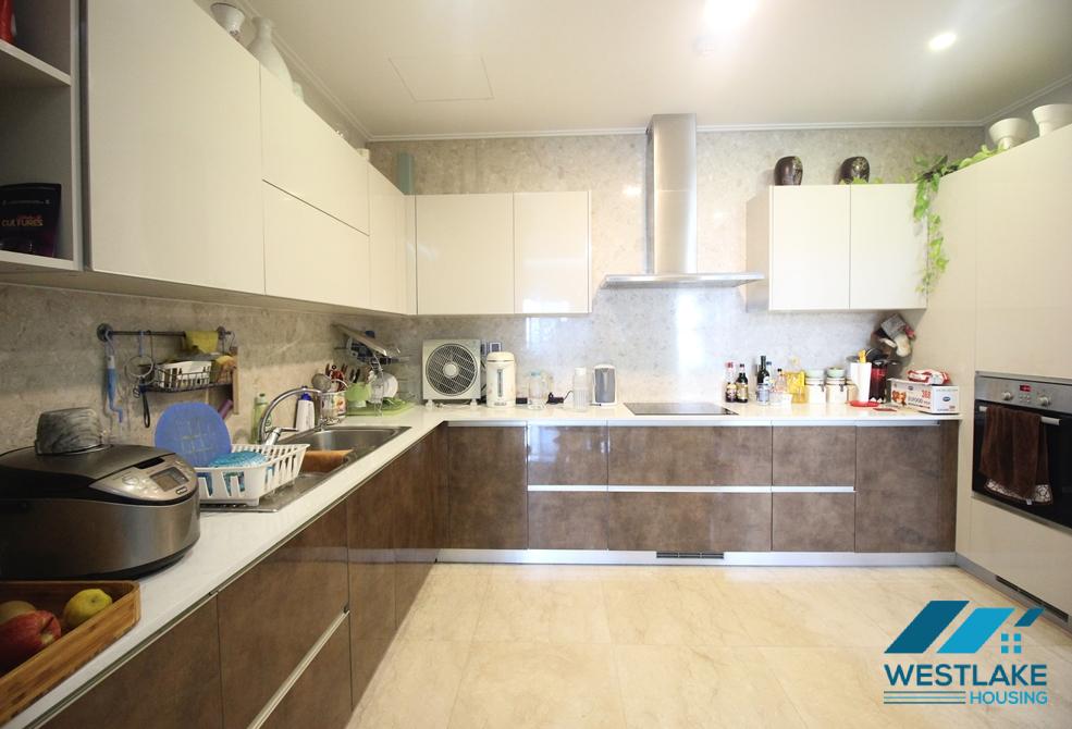 Quality and Furnished 04 bedrooms apartment for rent in Ciputra, Hanoi
