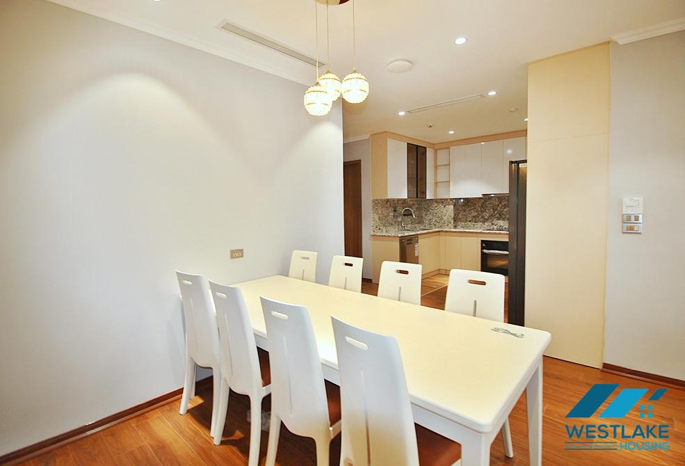 Bright and cozy 3 bedrooms apartment for rent in Tay Ho, Ha Noi