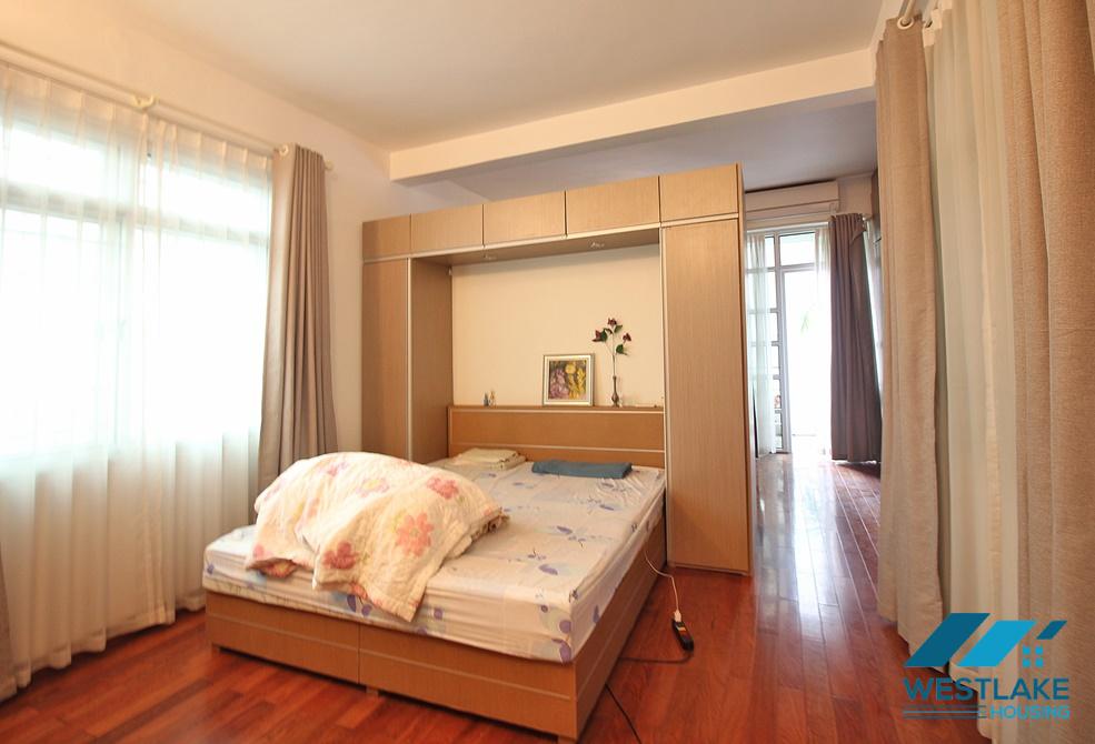 A beautiful house with back yard for rent in Tay Ho, Ha Noi