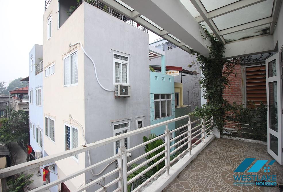 A beautiful house with back yard for rent in Tay Ho, Ha Noi
