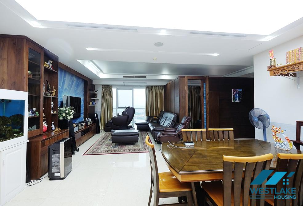 A delightful and cozy 3 bedroom apartment rental in Ciputra L Building, Tay Ho, Ha Noi
