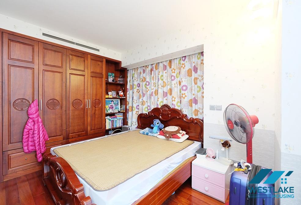 A delightful and cozy 3 bedroom apartment rental in Ciputra L Building, Tay Ho, Ha Noi