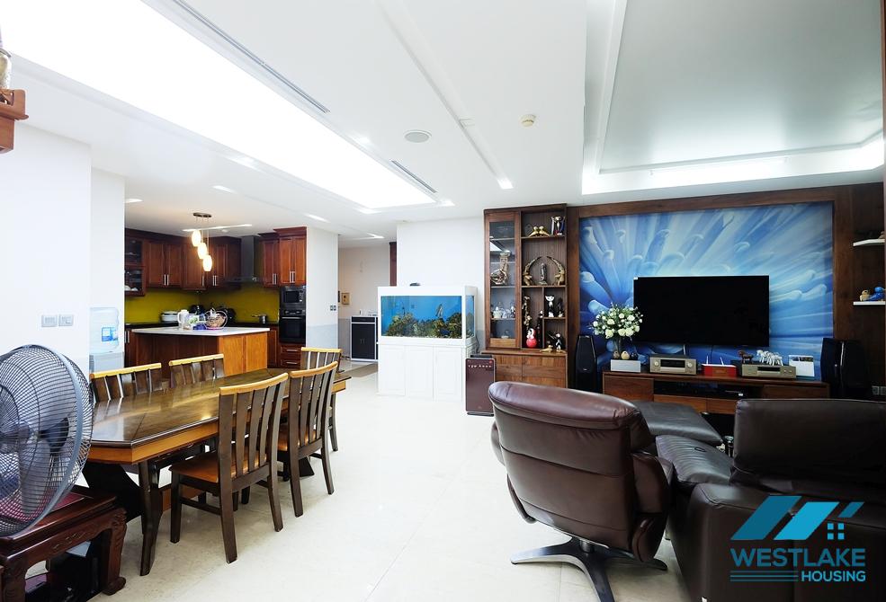 A delightful and cozy 3 bedroom apartment rental in Ciputra L Building, Tay Ho, Ha Noi