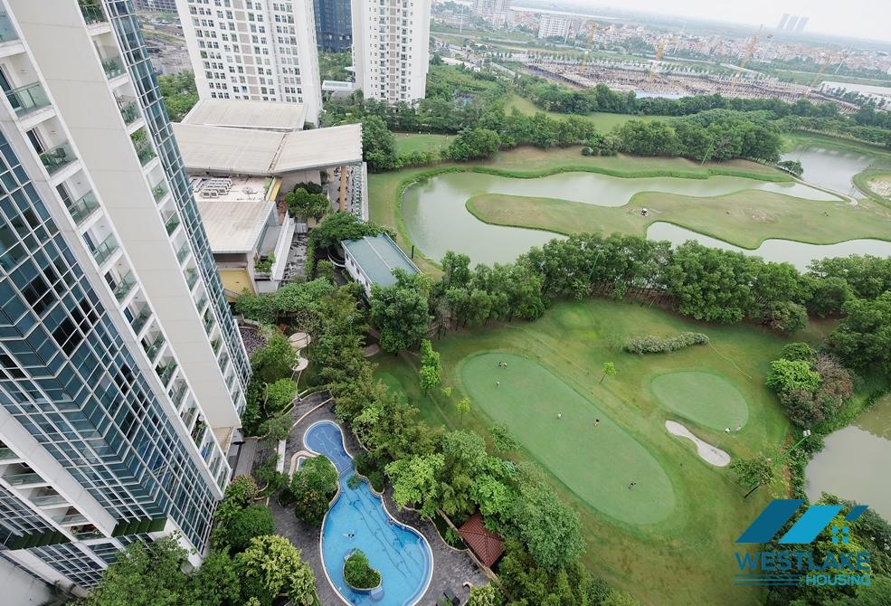 A delightful and cozy 3 bedroom apartment rental in Ciputra L Building, Tay Ho, Ha Noi