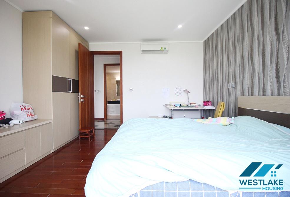 Nice and modern four bedrooms apartment in L building for rent, Tay Ho