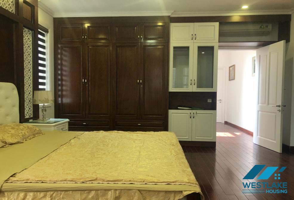 Beautiful renovated villa with full equipments for rent in Ciputra, Ha Noi