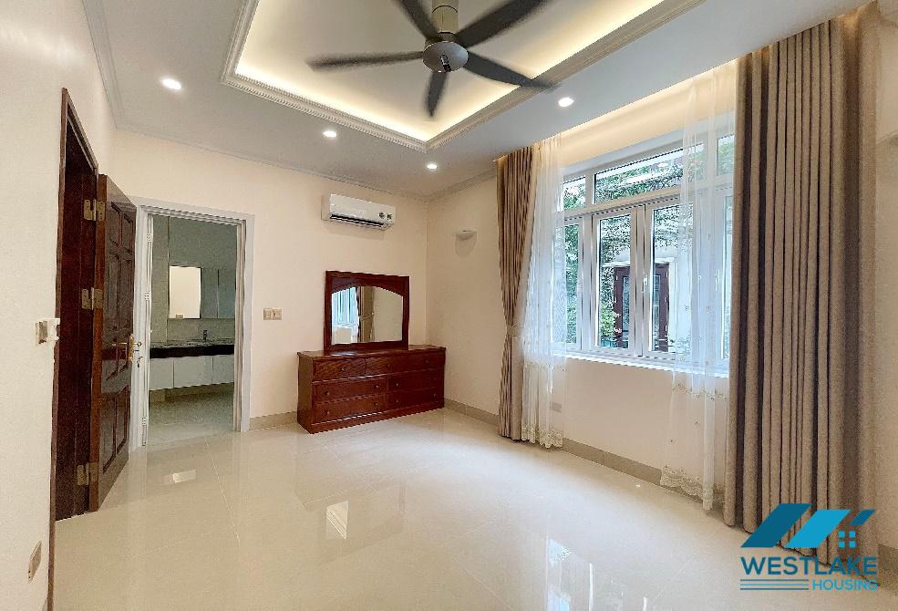 A beautiful villa with elevator for rent in T Block, Ciputra, Ha Noi
