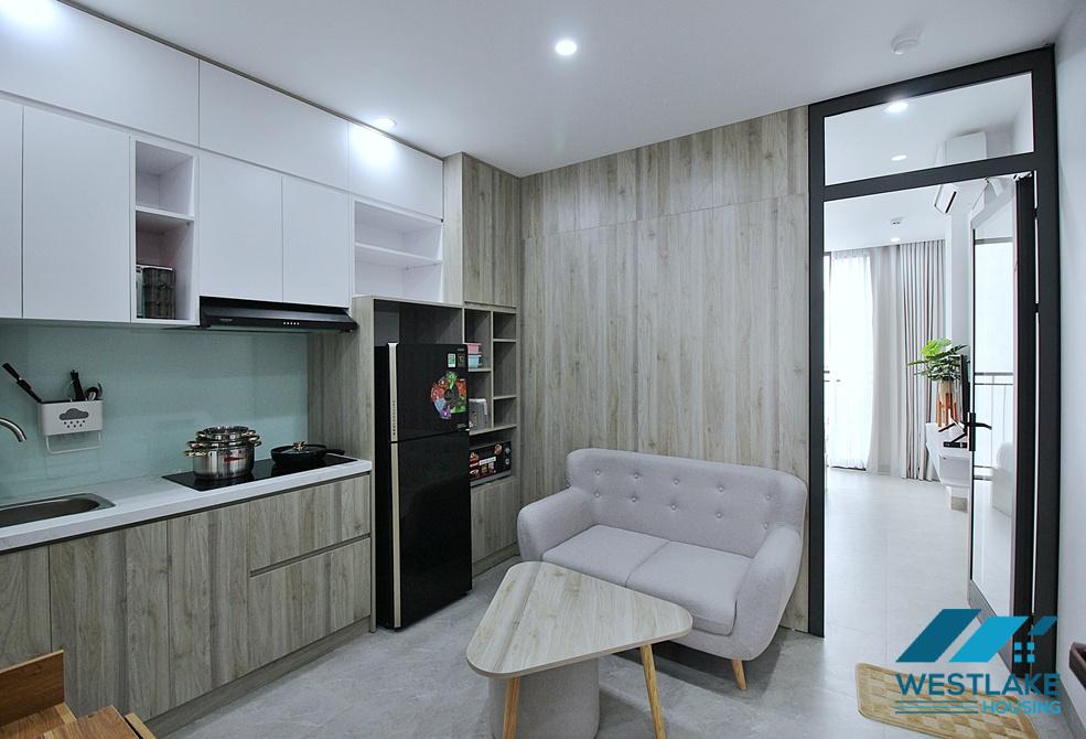 A nice studio apartment on top floor for rent in To Ngoc Van, Tay Ho, Ha Noi