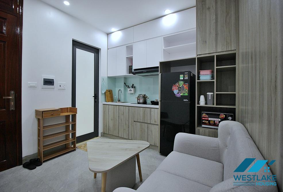 A nice studio apartment on top floor for rent in To Ngoc Van, Tay Ho, Ha Noi
