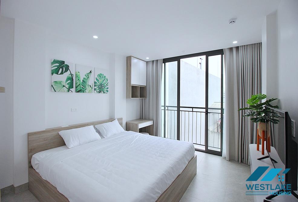 A nice studio apartment on top floor for rent in To Ngoc Van, Tay Ho, Ha Noi