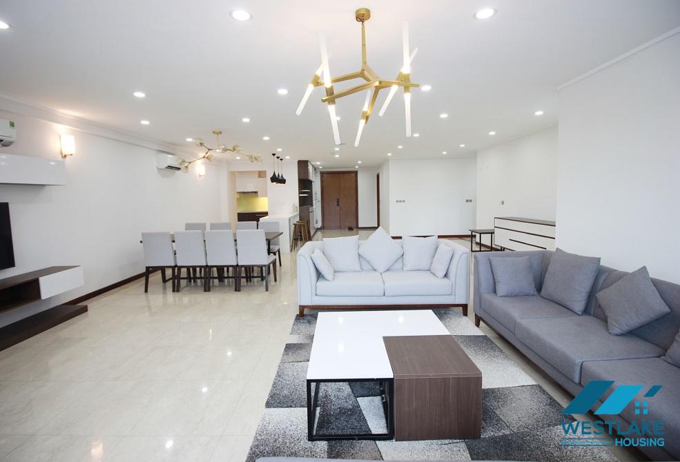 Morden and spacious 04 bedrooms apartment in L building for rent, Ciputra,Tay Ho, Ha Noi