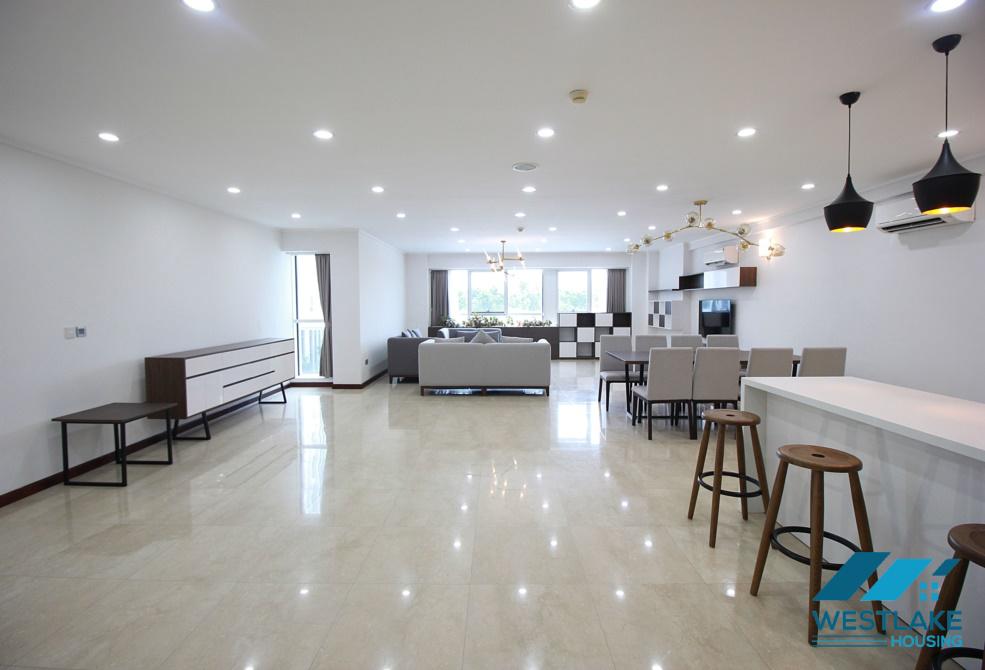 Morden and spacious 04 bedrooms apartment in L building for rent, Ciputra,Tay Ho, Ha Noi