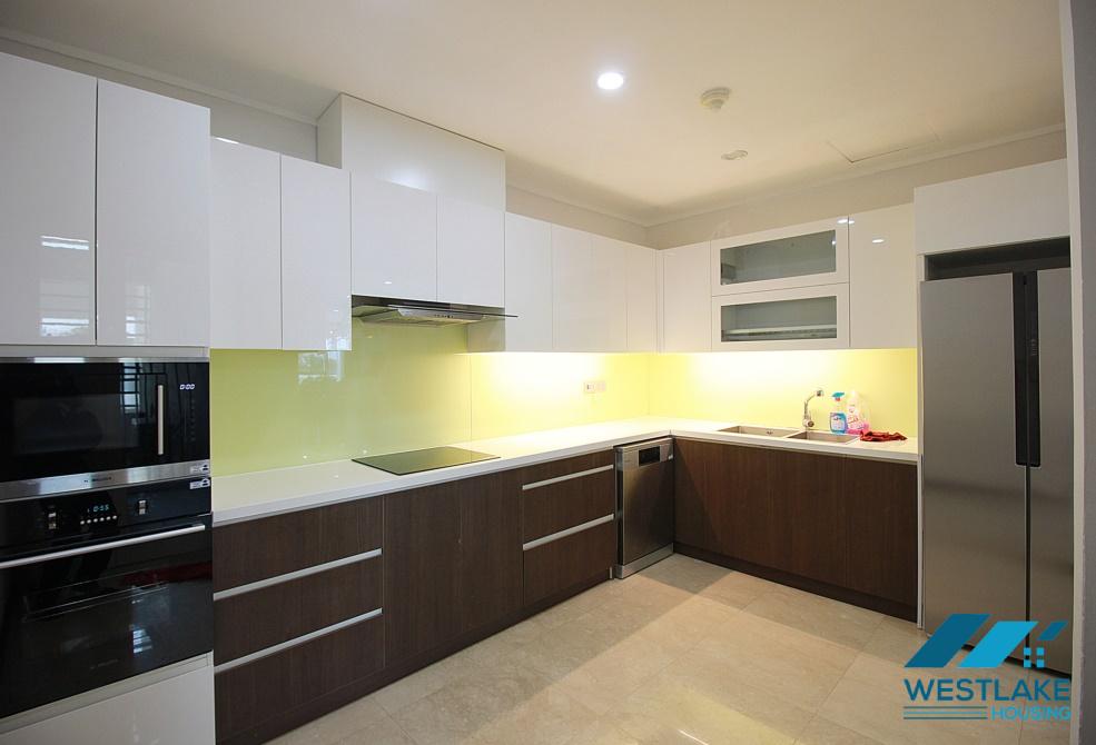Morden and spacious 04 bedrooms apartment in L building for rent, Ciputra,Tay Ho, Ha Noi
