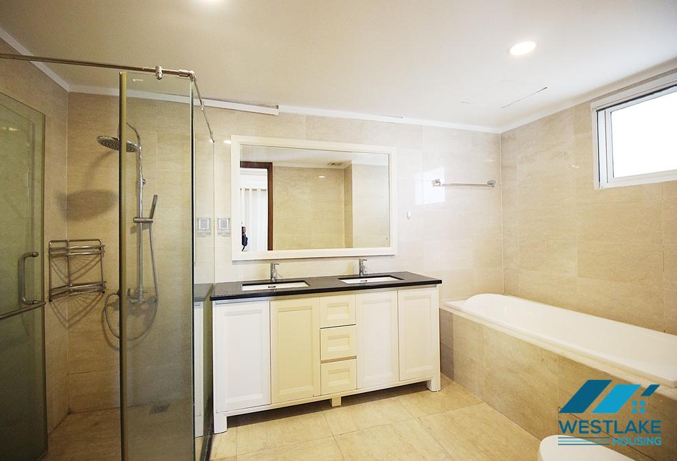 267 sqm 4 bedrooms 3 bathrooms fully furnished apartment for rent in Ciputra Hanoi