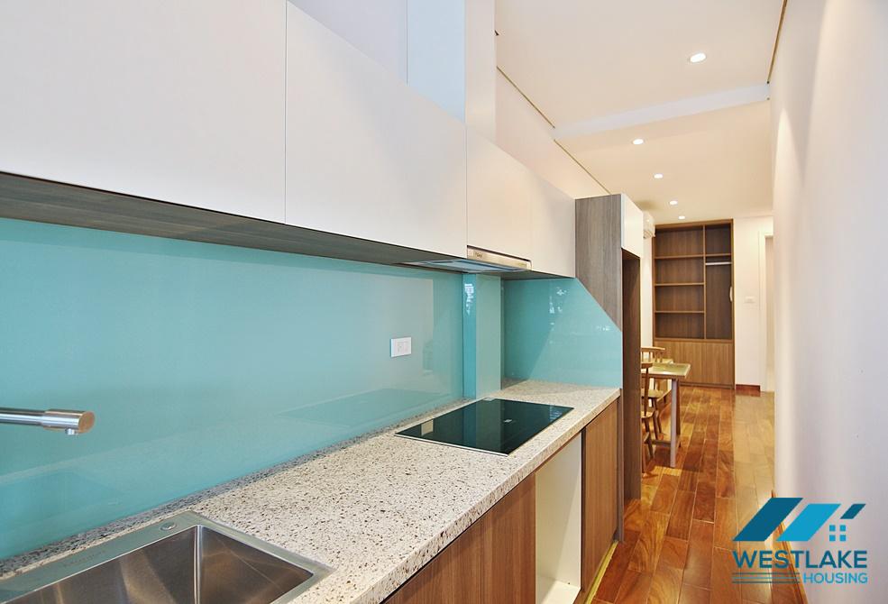 A newly 1 bedroom apartment for rent in Yen Phu, Tay Ho, Ha Noi