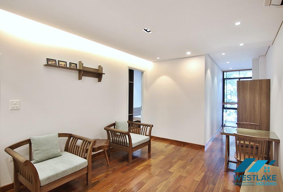 A newly 1 bedroom apartment for rent in Yen Phu, Tay Ho, Ha Noi