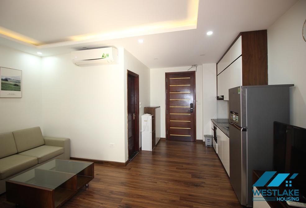 Bright studio for rent on To Ngoc Van street, Tay Ho, Ha Noi