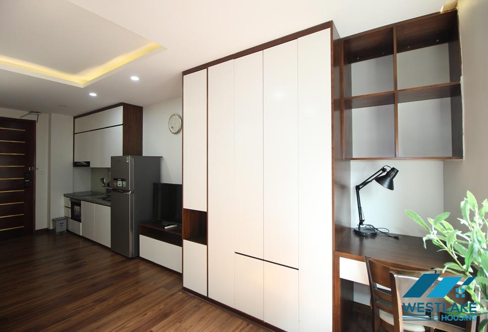 Bright studio for rent on To Ngoc Van street, Tay Ho, Ha Noi