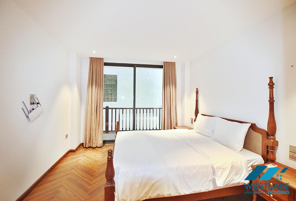 Japanese style 03 bedrooms apartment for rent in Tay Ho, Ha Noi
