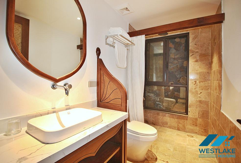 Japanese style 03 bedrooms apartment for rent in Tay Ho, Ha Noi