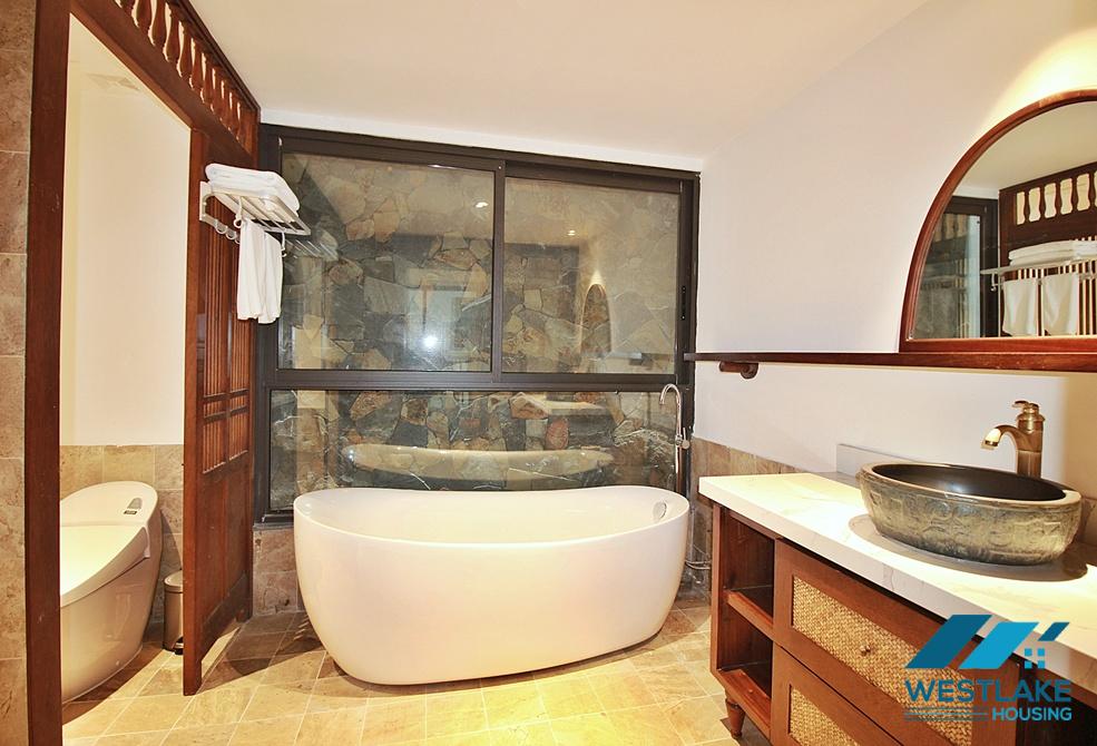 Japanese style 03 bedrooms apartment for rent in Tay Ho, Ha Noi