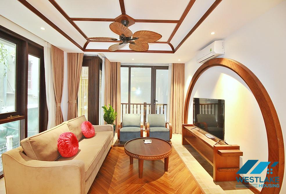 Japanese style 03 bedrooms apartment for rent in Tay Ho, Ha Noi