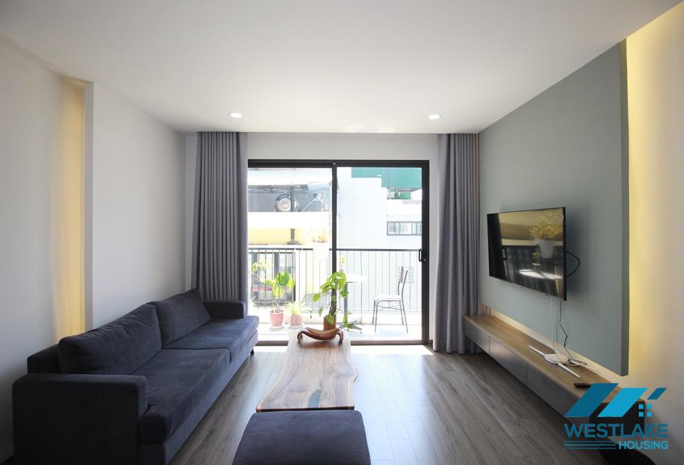 Modern 2 bedrooms apartment with huge terrace for rent in Vu Mien, Yen Phu village, Tay Ho, Ha Noi