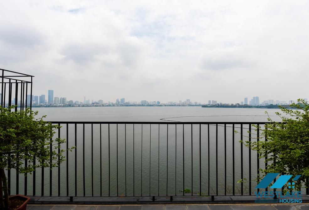 Amazing lake view 02 bedrooms apartment for rent in Tay Ho, Ha Noi