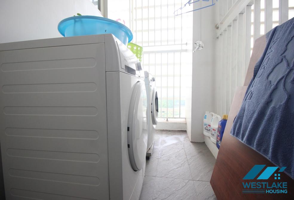 Spacious 4 bedrooms apartment for rent in L-building, Ciputra, Hanoi