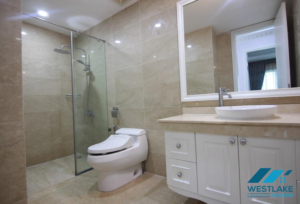Spacious and luxurious apartment for rent in Ciputra complex, Tay Ho ward, Ha Noi